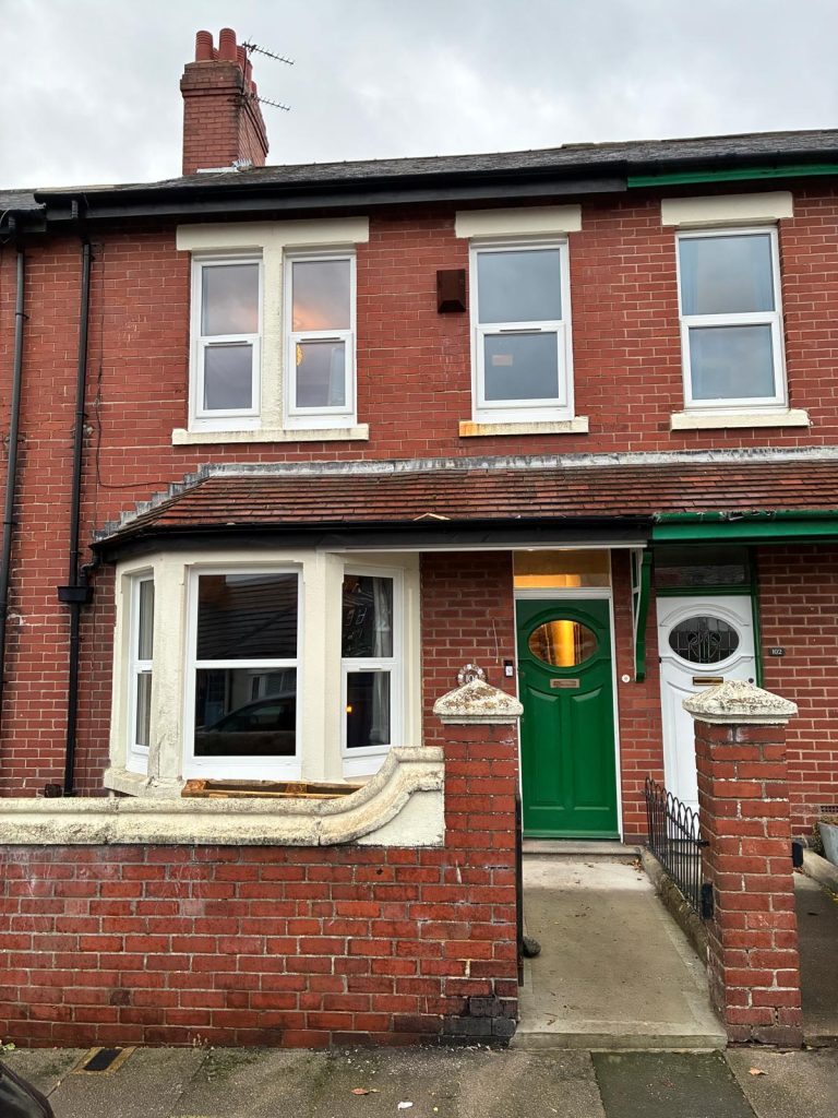 UPVC windows installed